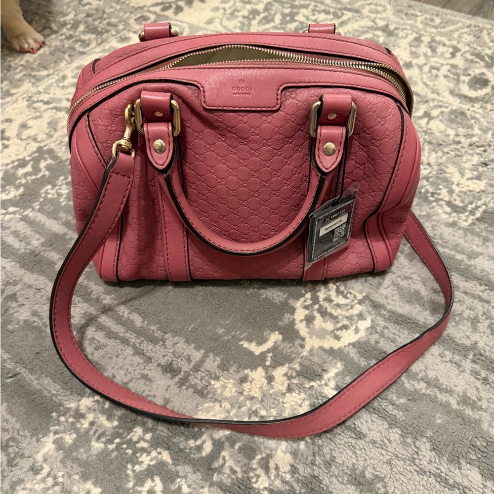 Gucci Small Microguccissima Joy Boston Bag